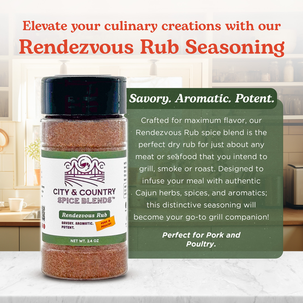 Rendezvous Rub Cajun Seasoning